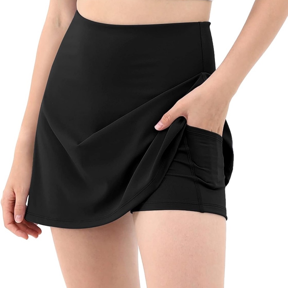 Black Mini Skirt with Sleek Design